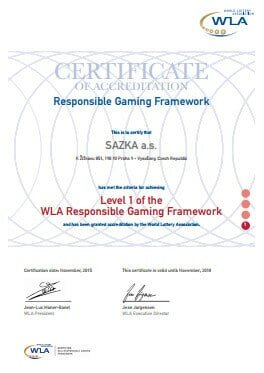 WLA - Zodpovědné hraní