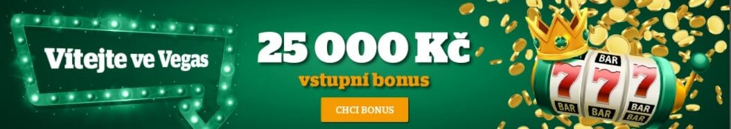 Chance Vegas Bonus 25000 kč