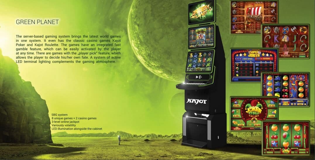 Kajot automaty zdarma green planet