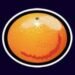Symbol Pomeranč automatu Sizzling Hot Deluxe od Novomatic