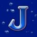 Symbol Písmeno J automatu Dolphin’s Pearl Deluxe od Novomatic