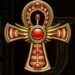 Symbol Zlatý kříž automatu Book of Secrets od SYNOT Games