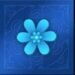 Symbol Modrý květ automatu 8 Flowers od SYNOT Games