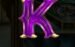 Symbol Písmeno K automatu Corsair Queen od SYNOT Games