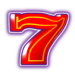 Symbol Červená sedmička automatu Joker 40 od SYNOT Games