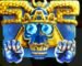 Symbol Modrý bůh automatu Golden Myth od SYNOT Games